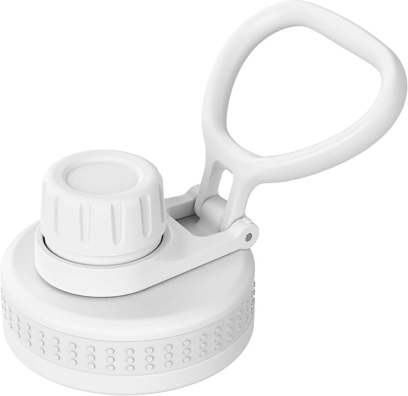Prurex Replacement Spout Lid for Hydro Flask Wide Mouth Bottles (12/16/18/22/32/40/64oz) – 2.28" Leak-Proof Sports Cap Accessory, Secure Fit - Image 1